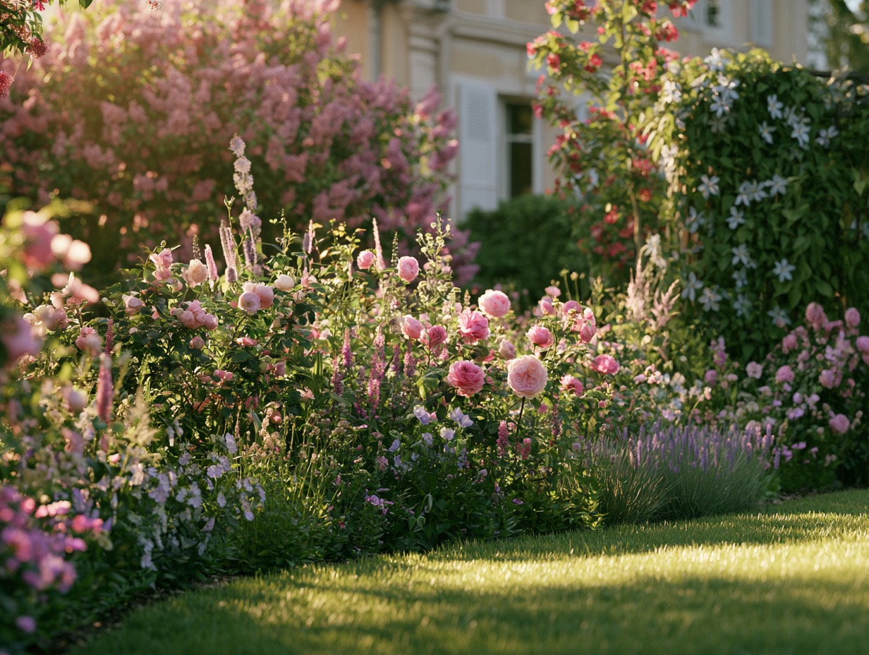 Romantique & cottage — composition végétale en Haute-Saône